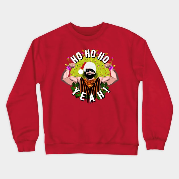 Savage Santa Crewneck Sweatshirt by FITmedia